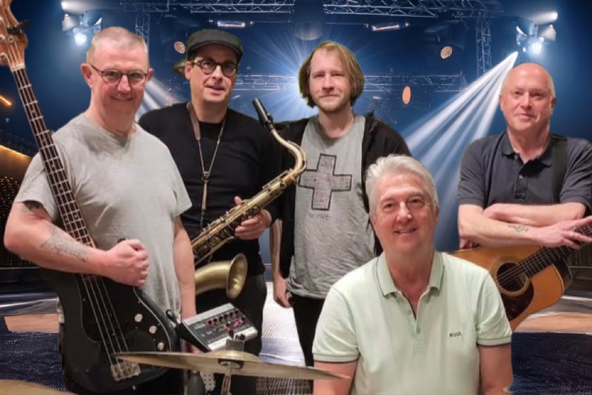 "Fred and the Roaches" um Sänger und Gitarrist Fred Emmert (rechts). Foto: Fred and the Roaches / Freidemann Emmert