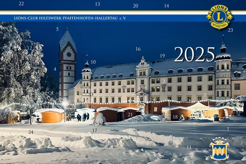 Das Titel-Motiv des diesjährigen Lions-Club-Adventskalenders.