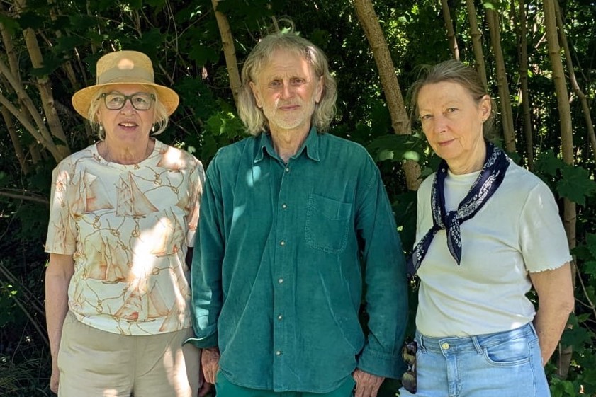 Christine Janicher-Buska-Buska (links), Manfred "Mensch" Mayer und Angela Wittmann. Foto: oh