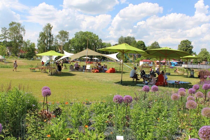 Der heutige "Bürgerpark" war anlässlich der Gartenschau 2017 neu angelegt worden. Archivfoto: Steinbüchler
