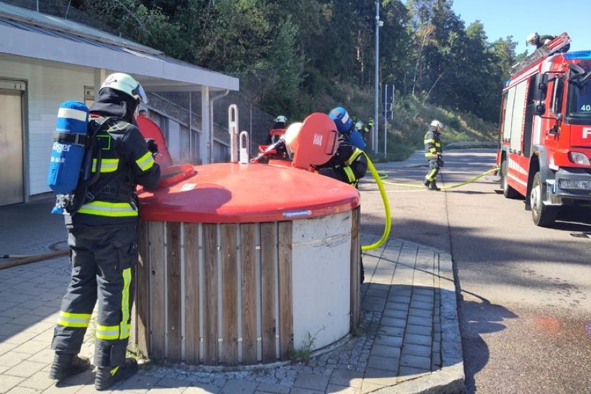 Fotos: Feuerwehr Langenbruck