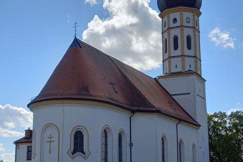 Auch die Pfarrkirche "Mariä Heimsuchung" in Berg im Gau kann am "Tag des offenen Denkmals" besichtigt werden. Foto: Landratsamt Neuburg-Schrobenhausen / Manfred Baierl